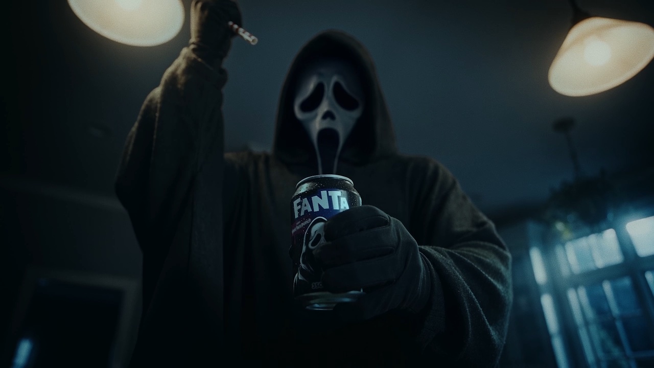 Fanta Halloween, Ghostface